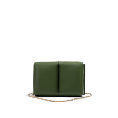 Giada Dark Green Leather Crossbody Bag Giada