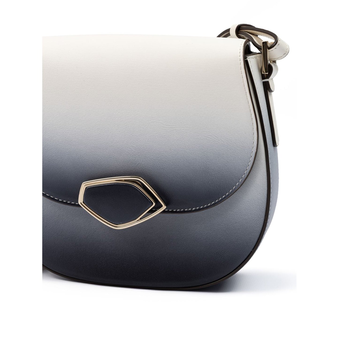 Giada Bicolour Leather Shoulder Bag Giada