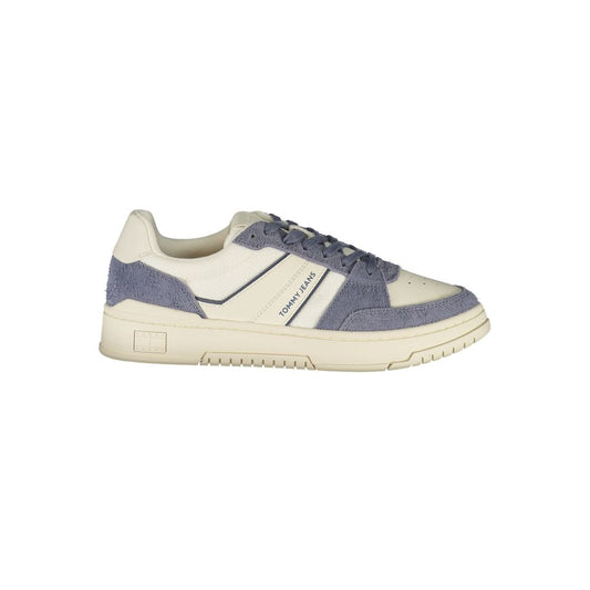 Tommy Hilfiger White Leather Men Sneaker
