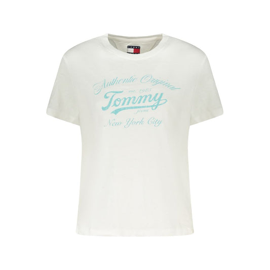 Tommy Hilfiger Bianco Cotton Women T-Shirt
