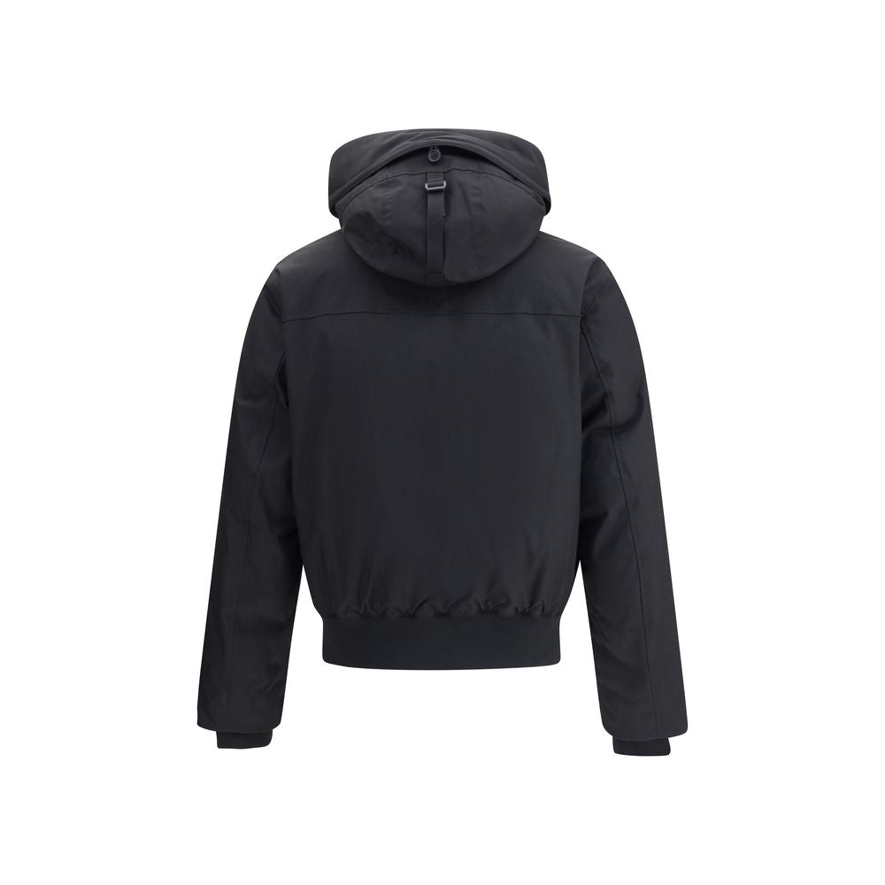 Dsquared² Black Polyester Bomber