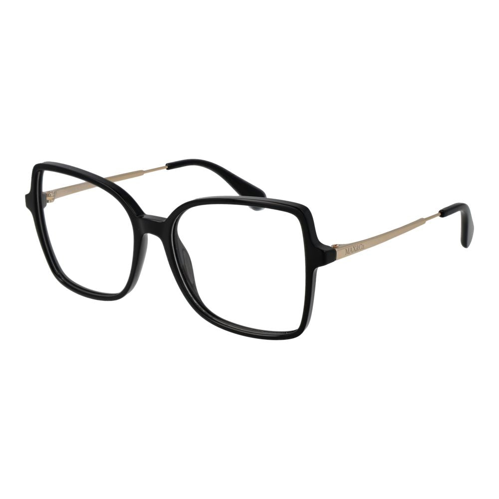 Max & Co Black Stainless Steel Glasses (Frames)