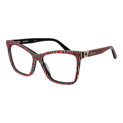 Love Moschino Black Acetate Glasses (Frames) Love Moschino