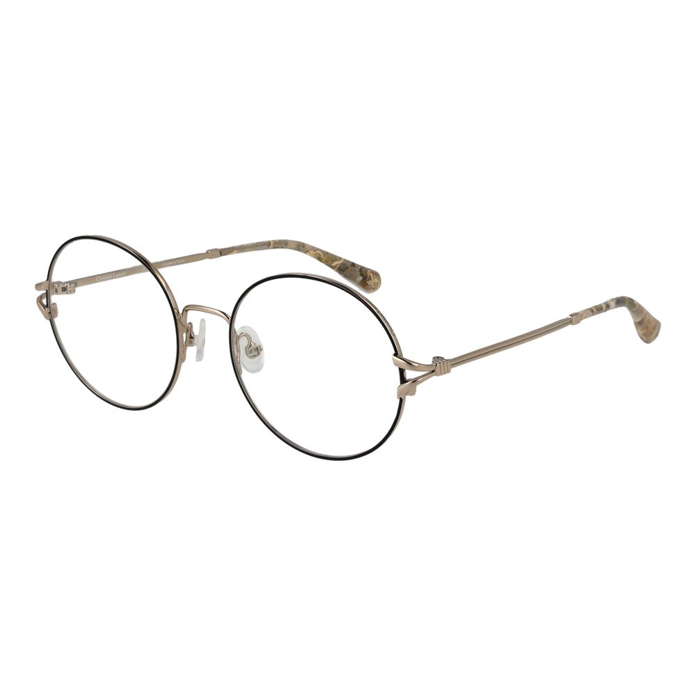 Christian Lacroix Beige Metal Glasses (Frames) Christian Lacroix