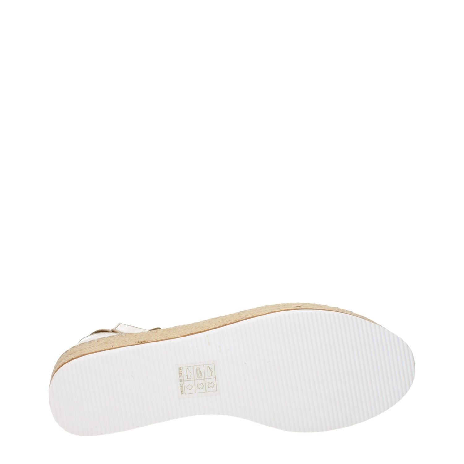 See By Chloé Gold Leather Wedge Sandals