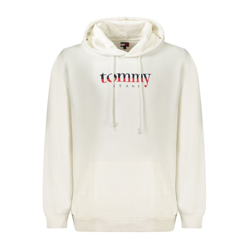 Tommy Hilfiger White Cotton Men Sweatshirt
