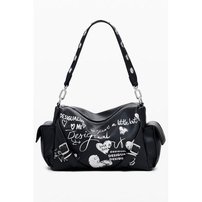 Desigual Black Polyurethane Women's Handbag
