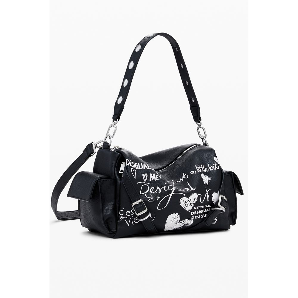 Desigual Black Polyurethane Women's Handbag