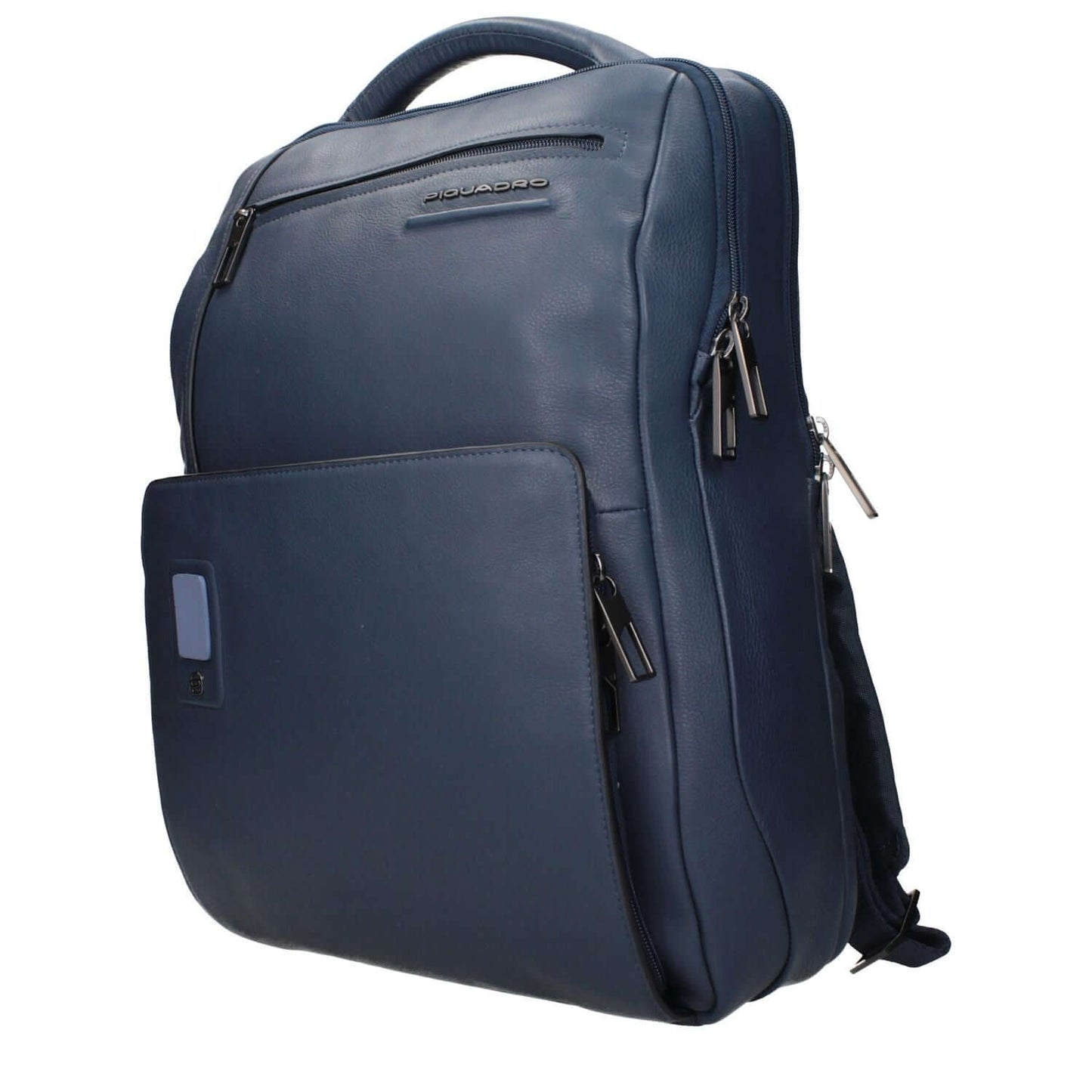 Piquadro Blue Leather Backpack 1728,75667636384,Backpacks - Bags,Bags,Blue,Men,New with tags,Piquadro