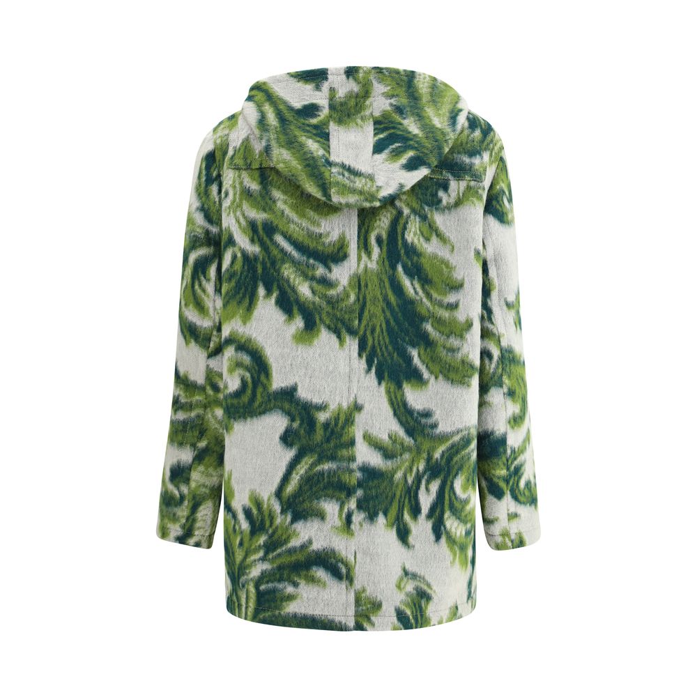 Etro Bicolor Wool Coat