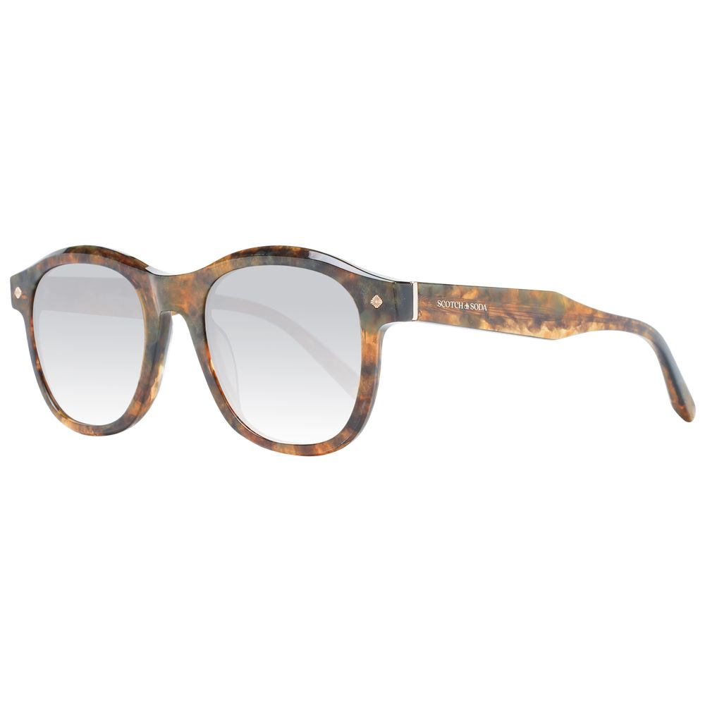 Scotch & Soda Brown Acetate Sunglasses