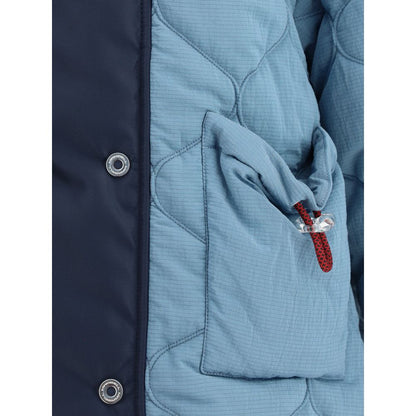 MARBELL Light Blue Polyamide Coat