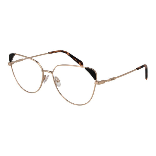 Emilio Pucci Gold Metal Glasses (Frames)