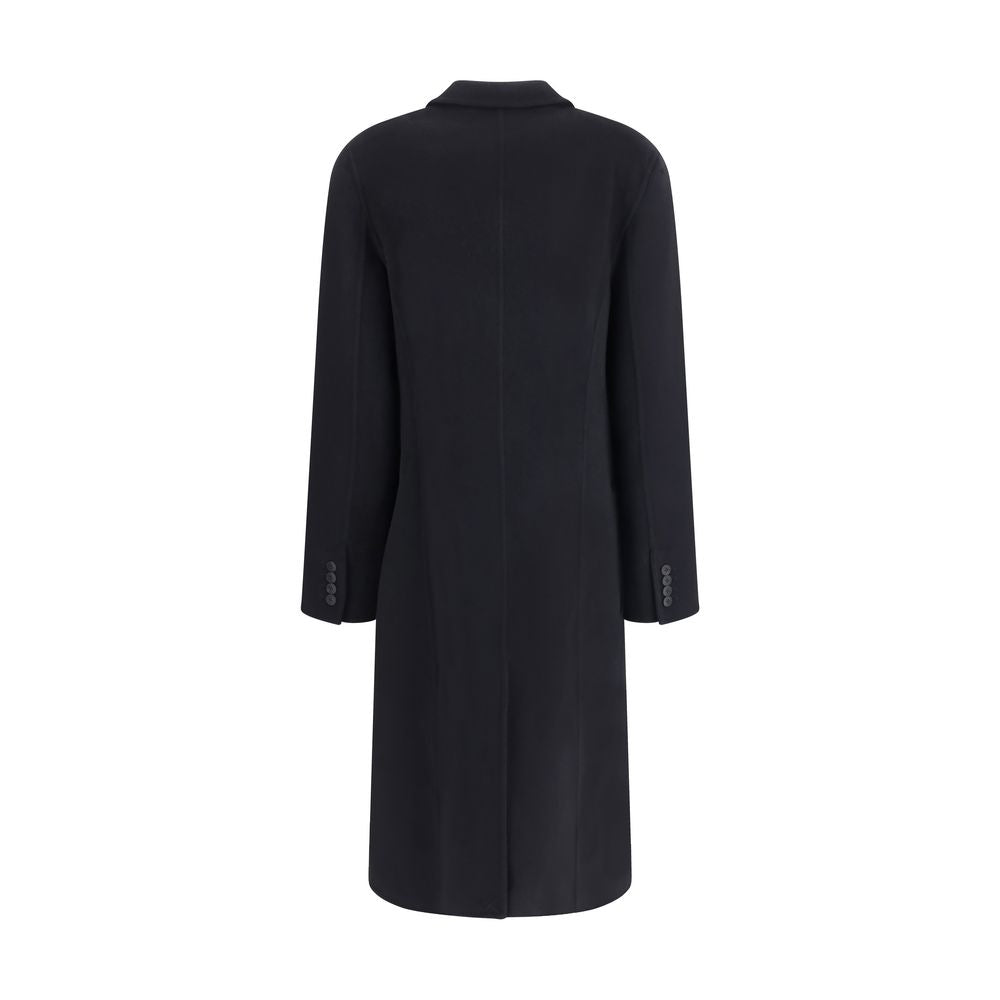 Tory Burch Black Wool Coat Tory Burch