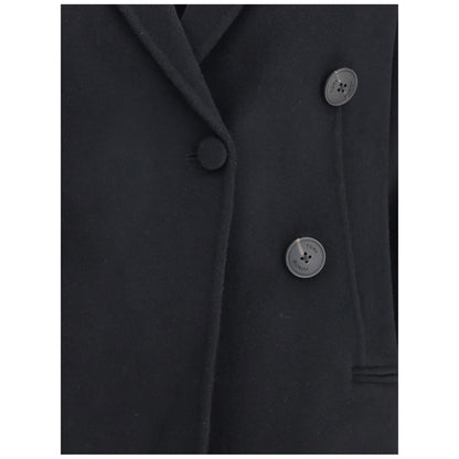 Tory Burch Black Wool Coat Tory Burch