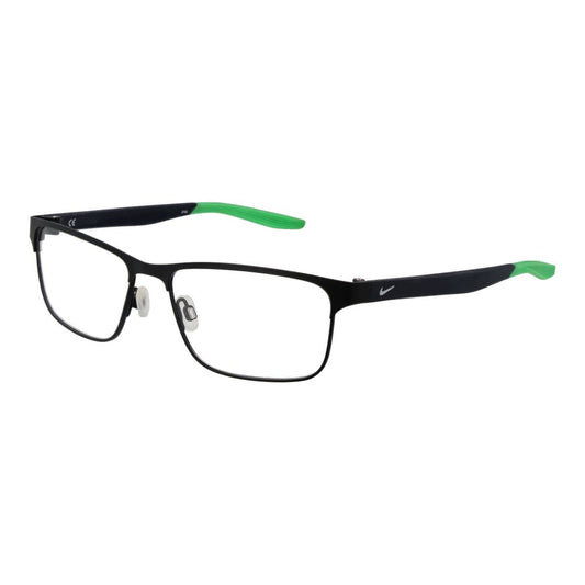 Nike Black Stainless Steel Glasses (Frames) Nike