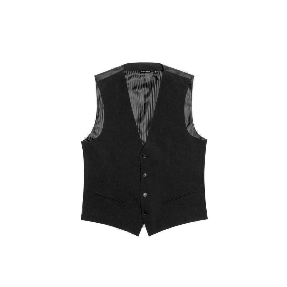 Antony Morato Black Polyester Suit