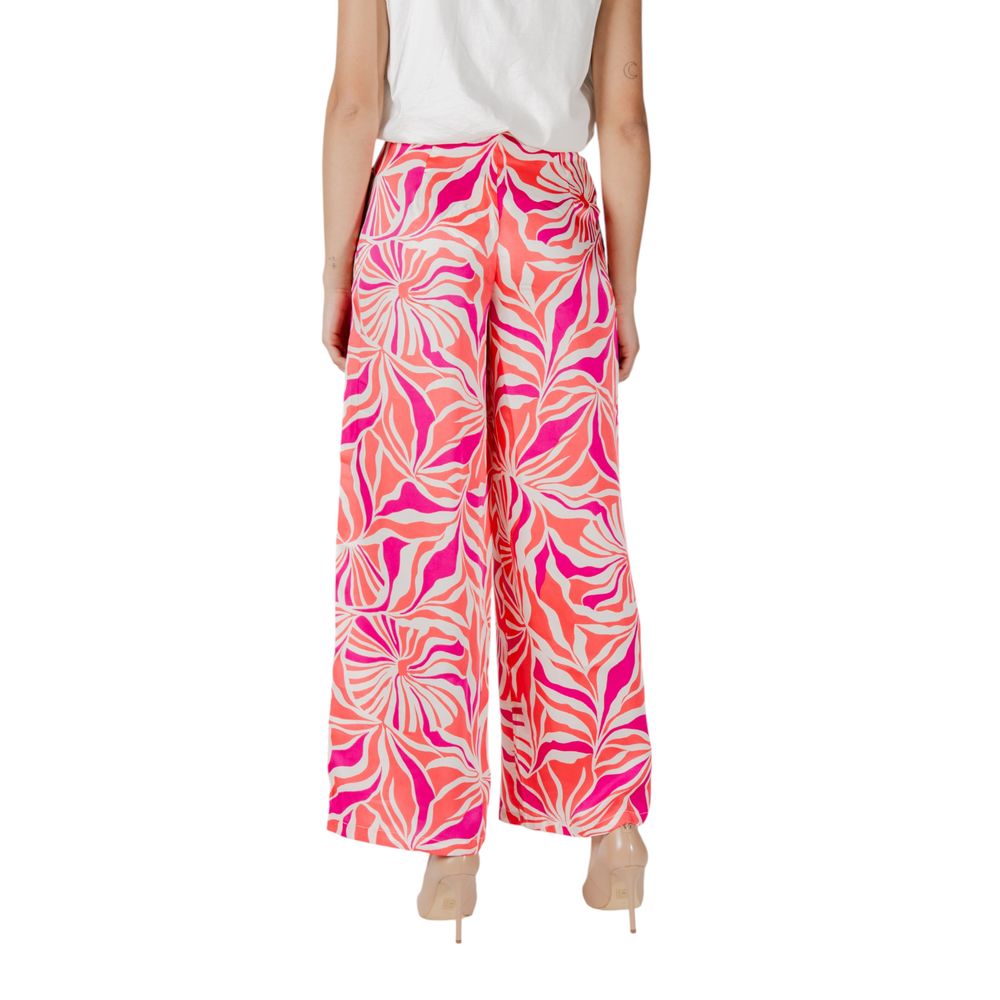 Only Multicolor Recycled Polyester Casual Pants Only