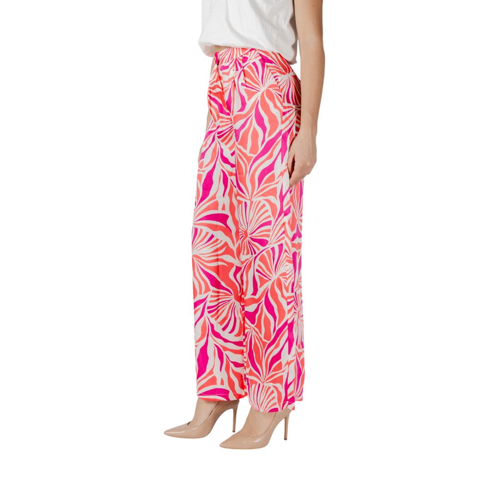 Only Multicolor Recycled Polyester Casual Pants Only