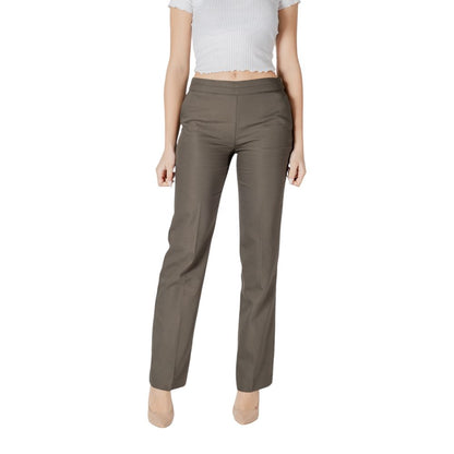 Morgan De Toi Bicolor Cotton Casual Pants