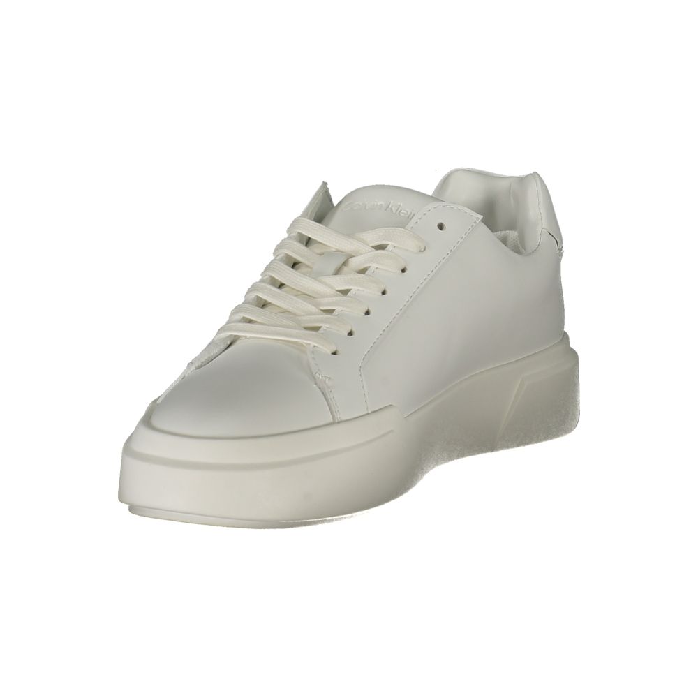 Calvin Klein Bianco Polyurethane Women Sneaker