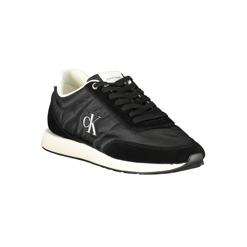 Calvin Klein Black Polyester Men Sneaker 1728,67403481248,Athletic - Sneakers - Shoes,Black,Calvin Klein,EU41/US8,EU42/US9,EU43/US10,EU44/US11,EU45/US12,Men,New with tags,Shoes,Sneakers - Shoes