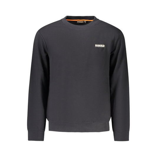 Napapijri Black Cotton Men's Sweatshirt