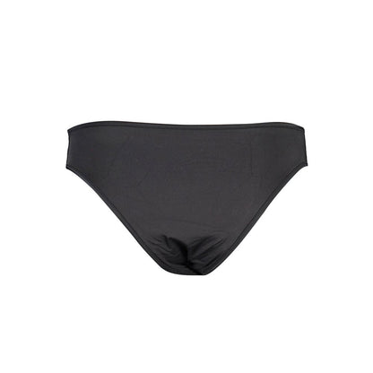 Karl Lagerfeld Black Polyamide Women's Swim Briefs