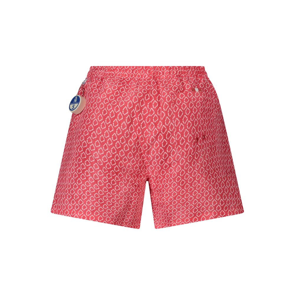 North Sails Red Polyester Men's Swim Trunk