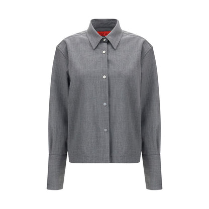 The Latest Gray Wool Oves Aries Shirt