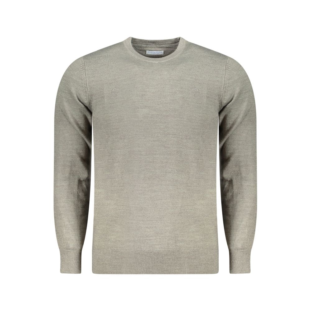 North Sails Gray Acrylic Men Sweater