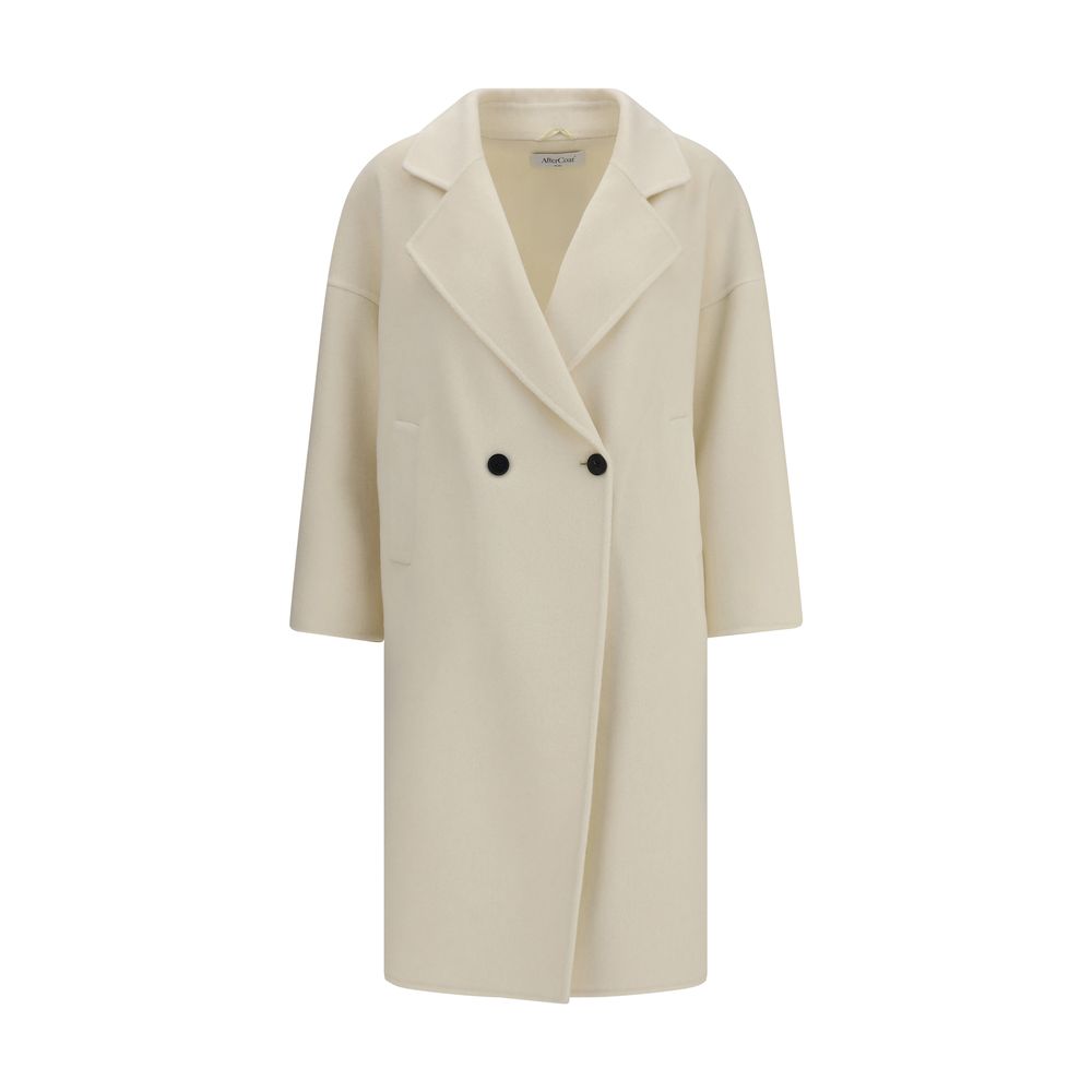 Aftercoat Cream Fleece Wool Coat Aftercoat