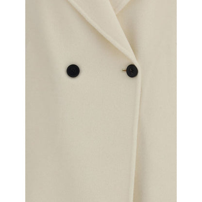 Aftercoat Cream Fleece Wool Coat Aftercoat