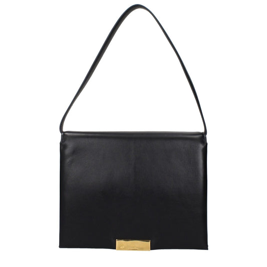 Jil Sander Black Leather Shoulder Bag