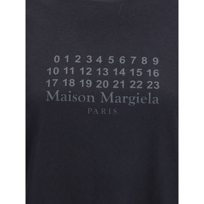Margiela Black Cotton T-Shirt
