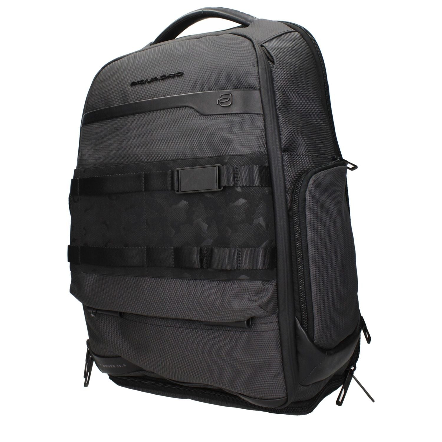 Piquadro Gray Fabric Backpack