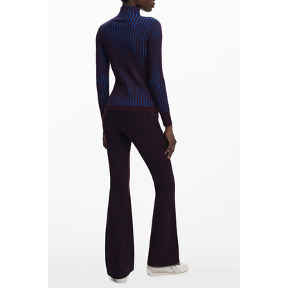 Desigual Brown Polyester Women Sweater