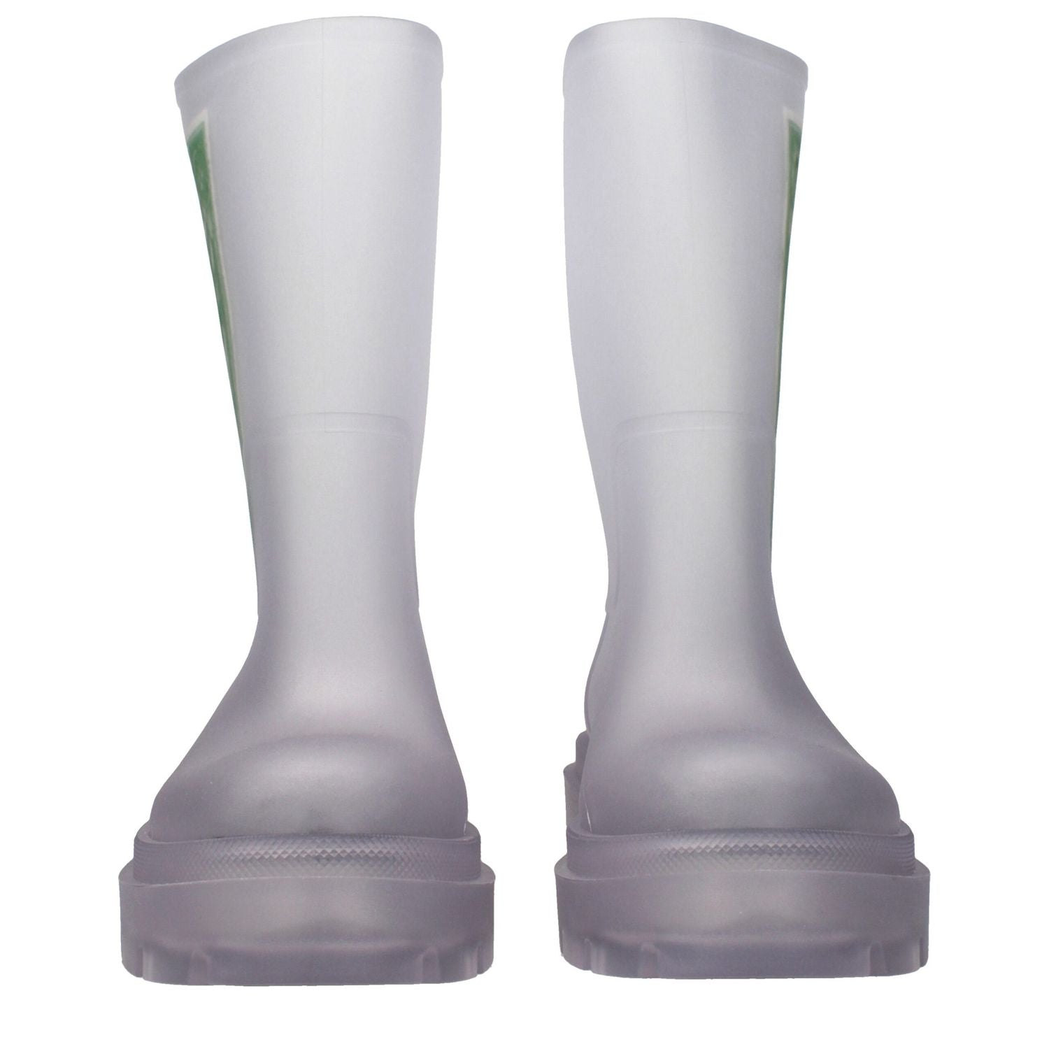 Off-White Transparent Pvc Ankle Boots