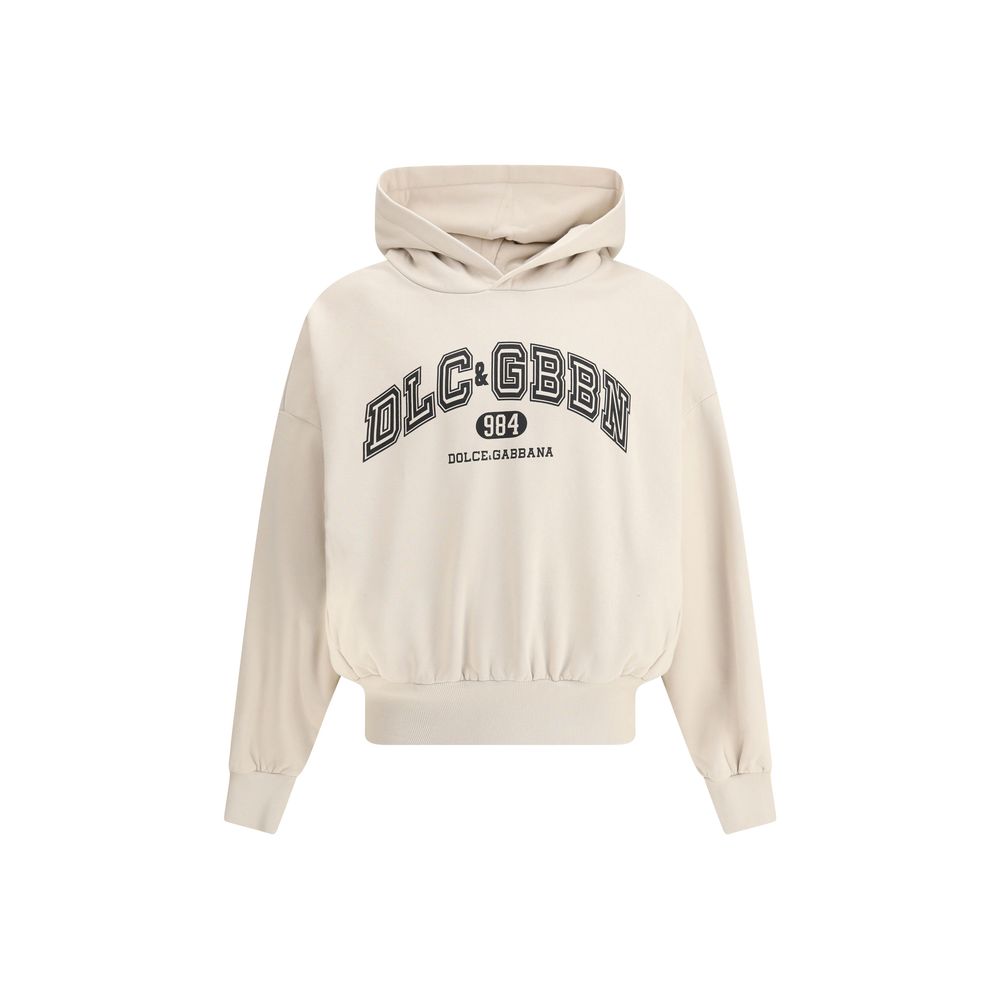 Dolce & Gabbana Beige Cotton Sweatshirt