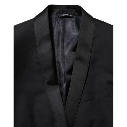 Dolce & Gabbana Black GOLD 1 Button Suit Jacket Men Blazer