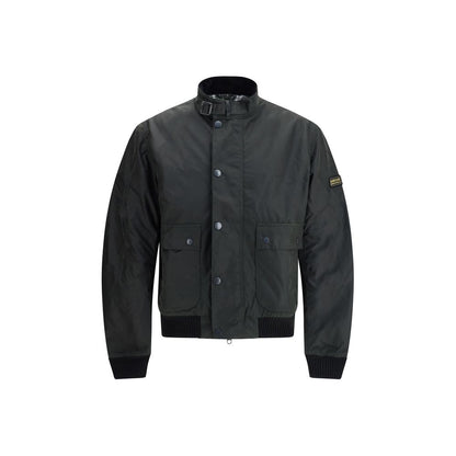 Barbour International Black Cotton Shell Jacket