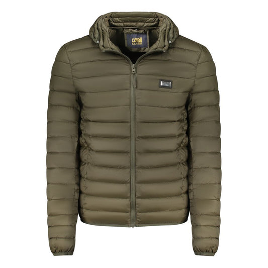 Cavalli Class Verde Polyester Mens Jacket