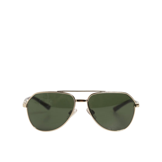 Dolce & Gabbana DG2125 Silver Frame Aviator Shades Eyewear Sunglasses Children
