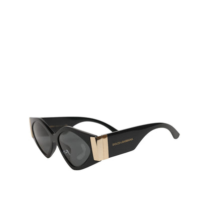 Dolce & Gabbana DG4396 Gray Gradient Black Irregular Frame Sunglasses
