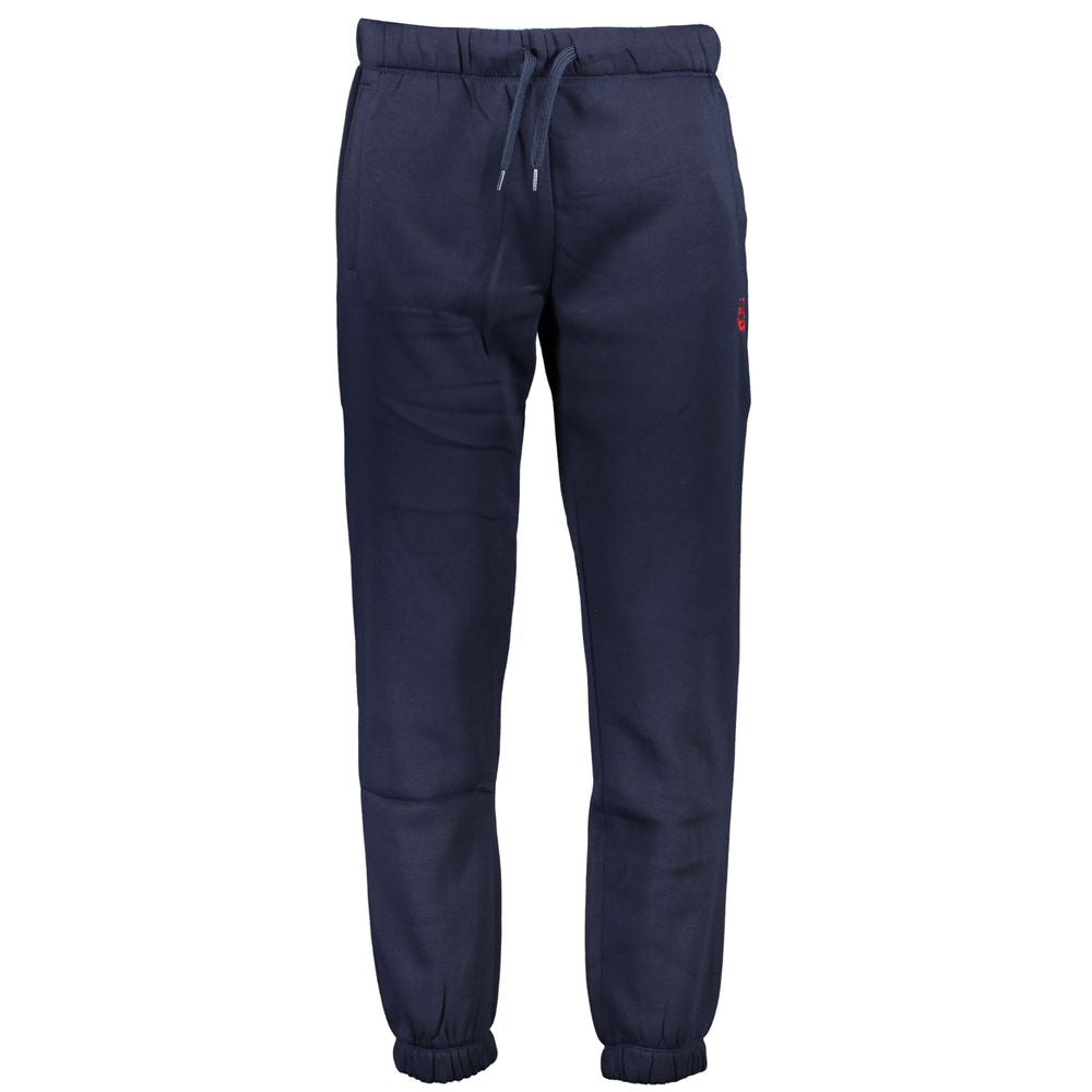 Gianmarco Venturi Blu Polyester Men's Sweatpant