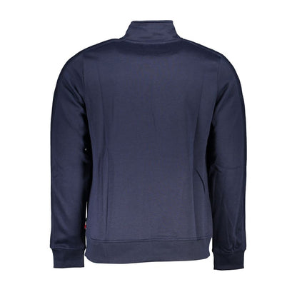 Gianmarco Venturi Blue Polyester Men's Sweatshirt