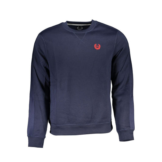 Gianmarco Venturi Blue Polyester Men's Sweatshirt