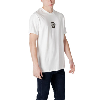 Armani Exchange White Cotton Sportswear