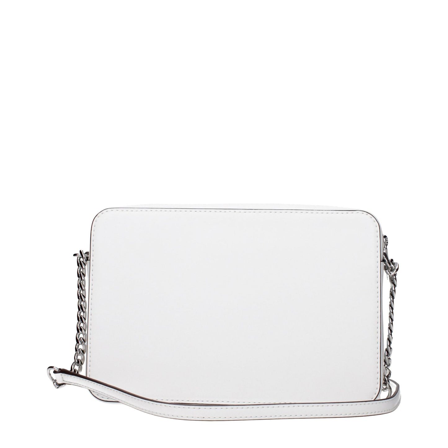 Michael Kors White Leather Crossbody Bag