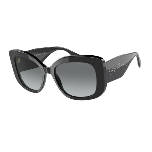 Giorgio Armani Black Acetate Sunglasses